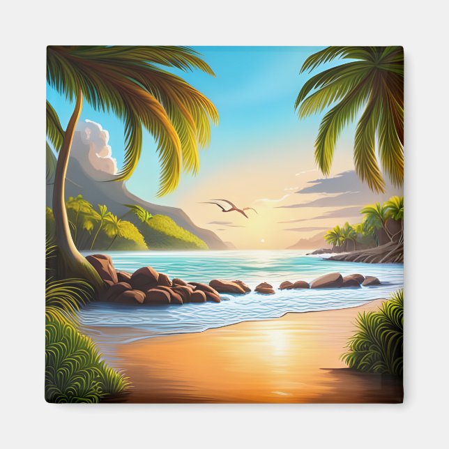 Imán Paradise Cove (Frente)