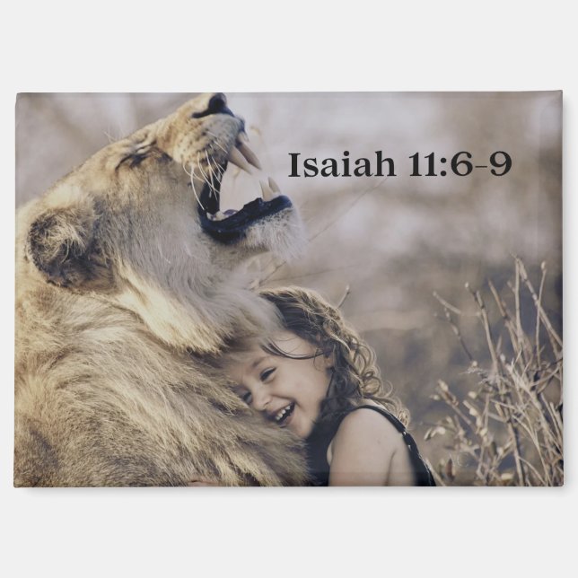 Imán Paradise with animals (Anverso)