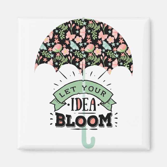 Imán Paraguas Idea Bloom (Frente)