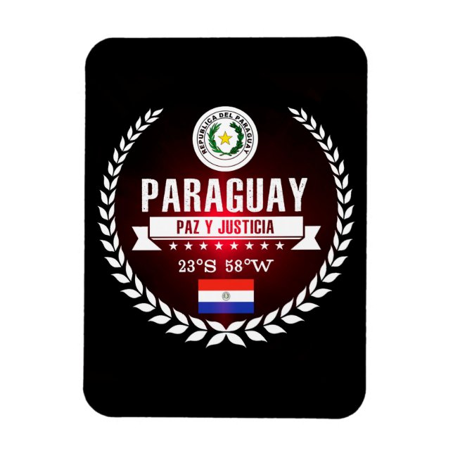 Imán Paraguay (Vertical)