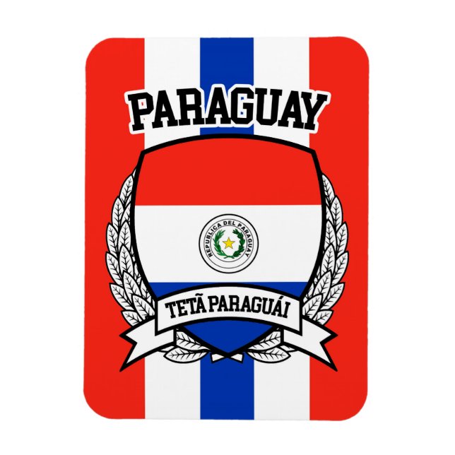 Imán Paraguay (Vertical)