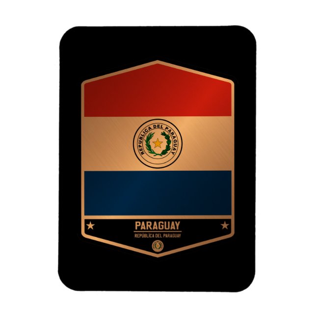 Imán Paraguay (Vertical)