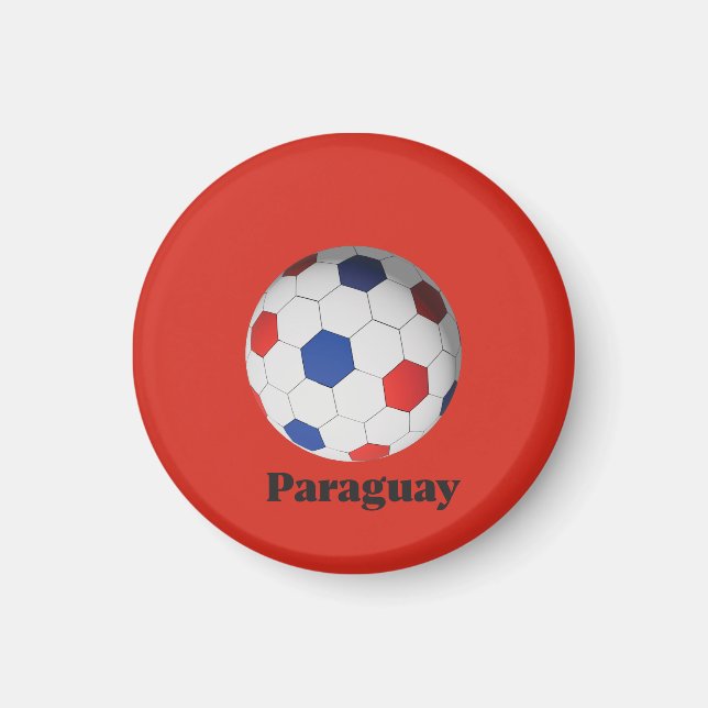 Imán Paraguay Soccer (Frente)