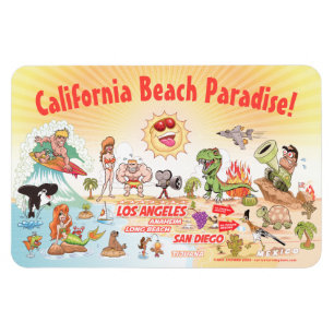 Imán Paraíso costero del sur de California