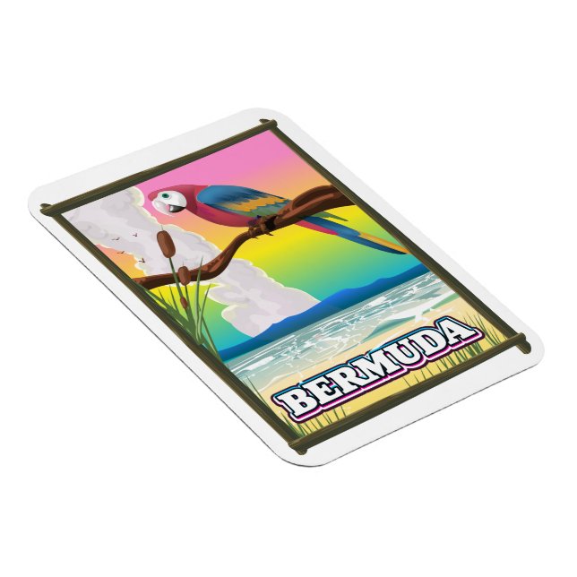 Imán Paraíso de Bermudas. (Lado Derecho)