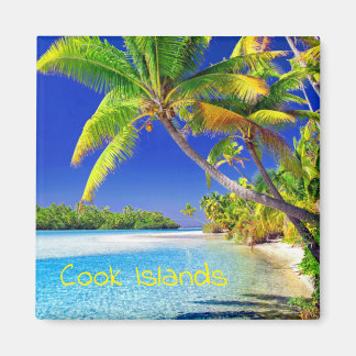 Imán Paraíso de las Islas Cook Tropicales