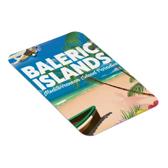 Imán paraíso mediterráneo de las islas baleicas (Lado Derecho)