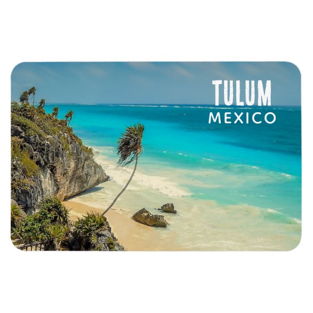 Imán Paraíso tropical Tulum, México (Horizontal)