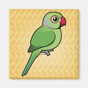 Imán Parakeet Rosa-anillado