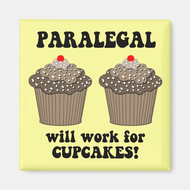 Imán paralegal divertido (Frente)