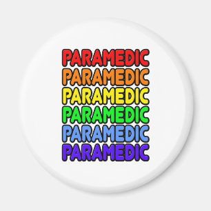 Imán Paramédico Arcoiris