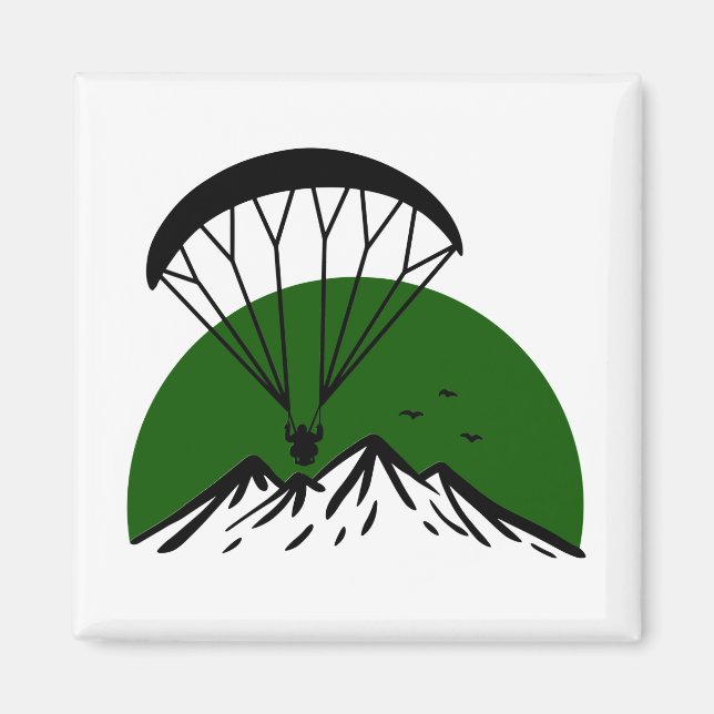 Imán Paramotor retro (Frente)