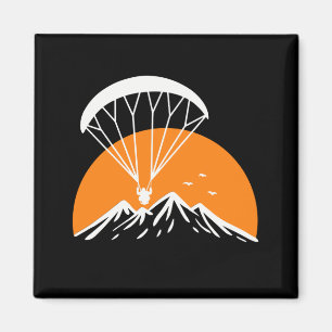 Imán Paramotor Retro Vintage