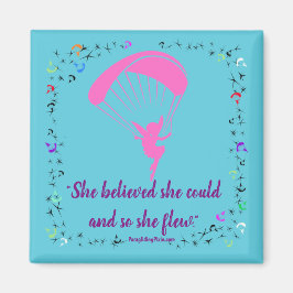 Imán Parapente de Pixie Magnet Inspirador