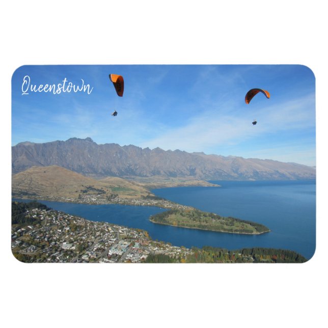 Imán parapente de queenstown (Horizontal)