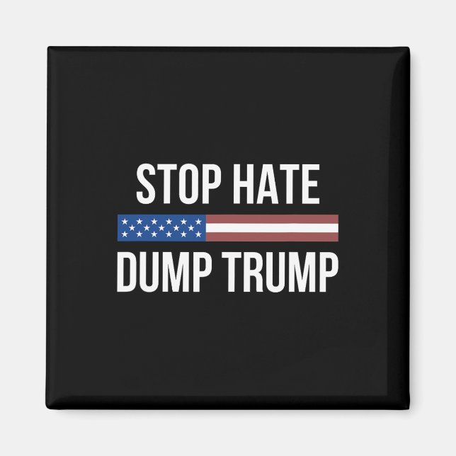 Imán Parar el Odio - Fuera Trump -  (Frente)