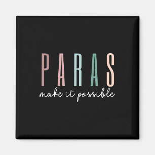Imán Paras Hacen que sea Posible Paraprofesional Maestr