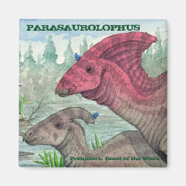Imán Parasaurolophus Magnet