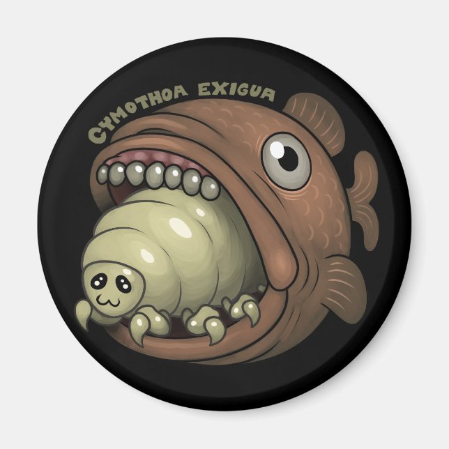 Imán PARASITIOS: Cymothoa exigua (Frente)