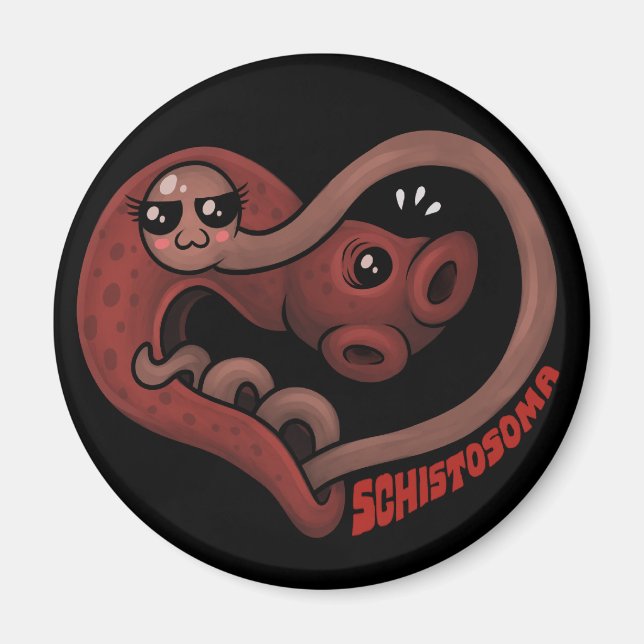 Imán PARÁSITOS: Fluidos sanguíneos (schistosoma) (Frente)