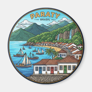 Imán Paraty Brazil Travel