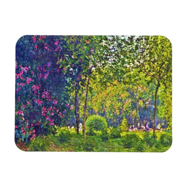 Imán Parc Monceau Claude Monet (Horizontal)
