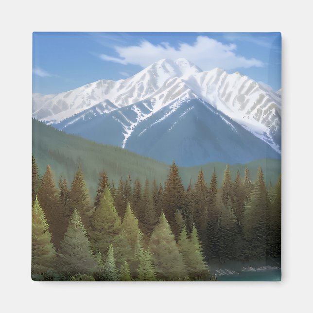 Imán  Parc national de Banff, Alberta, Canada.  (Frente)