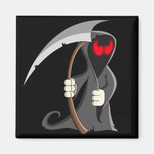 Imán Parca lindo Halloween del dibujo animado