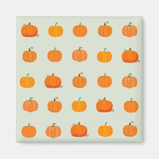 Imán Parche de calabaza (Frente)