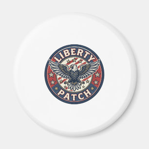 Imán Parche de la Libertad Parche Patriótico Bordado Pa