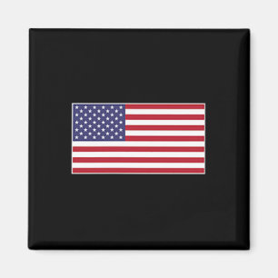 Imán Parche De Pecho De Bandera De EE. UU. Bandera Estr