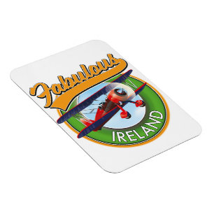 Imán parche de viaje fabuloso Irlanda.