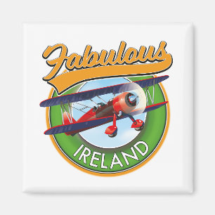 Imán parche de viaje fabuloso Irlanda.
