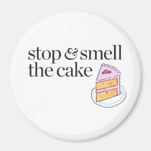 Imán Pare y huela la torta