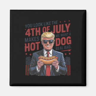 Imán Parece Que El 4 De Julio Me Hace Querer Un Perro C