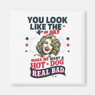 Imán Parece Que El 4 De Julio Me Hace Querer Un Perro H