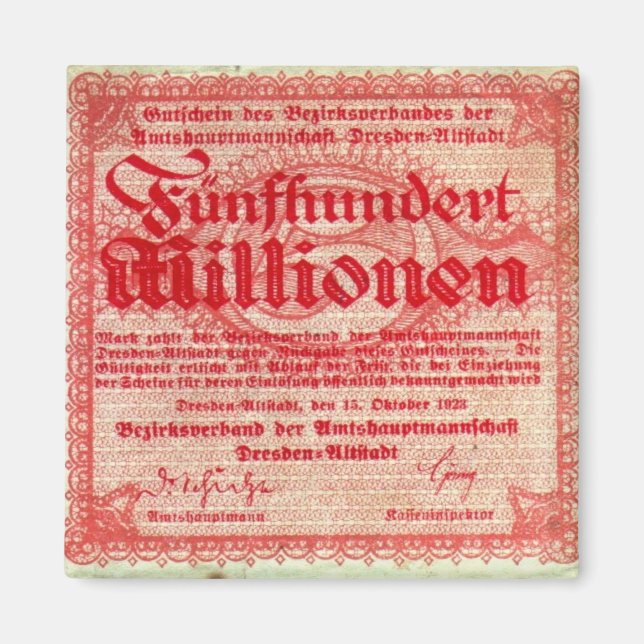 Imán ¿Parece que estoy hecho de dinero? (Frente)