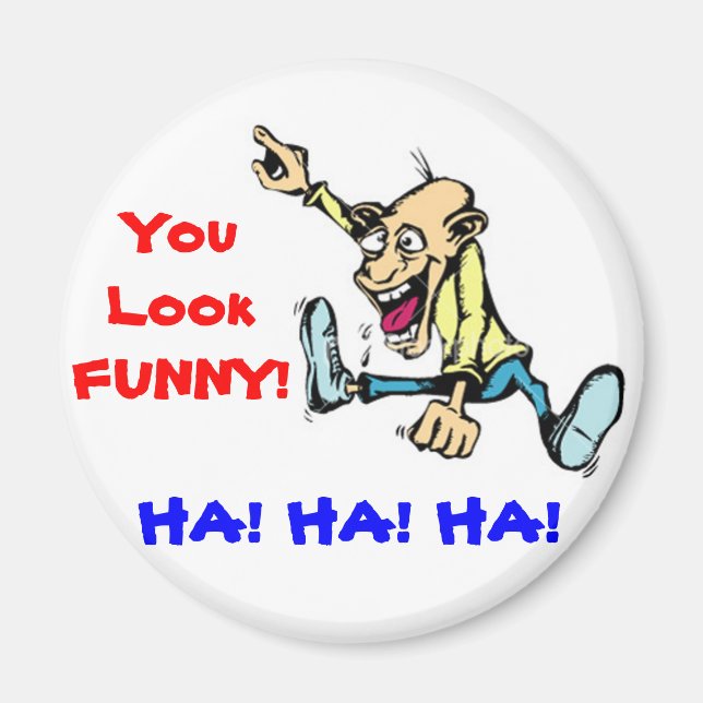 Imán pareces divertido (Frente)