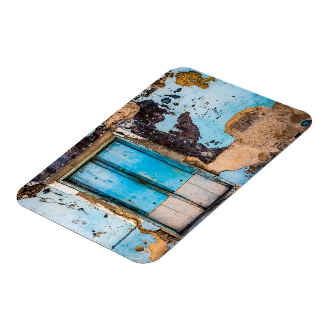 Imán Pared azul y puerta (Lado Izquierdo)