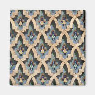 Imán Pared del mosaico, Hassan II Mezquita-Casablanca
