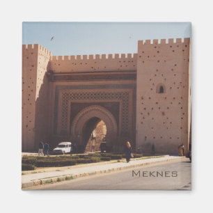Imán Paredes y la Puerta de Meknes