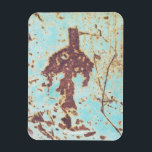 Imán Pareidolia<br><div class="desc">Pareidolia
Is the mind's ability to see an image within natural
and random objects.
H.B. Miller  2000  Talking Canyons,  New Mexico</div>