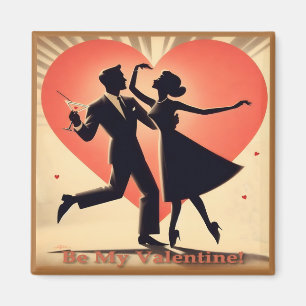 Imán Pareja bailando al estilo moderno de mediados de s