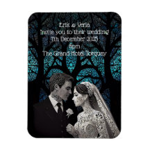 Pareja boda hecha de papel sobre un árbol de la vi