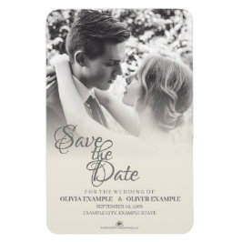 Imán Pareja de bodas de besos en monocromo