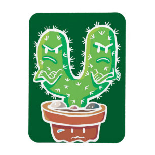 Imán Pareja de Cacti cruzada