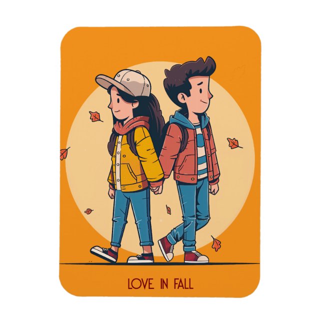 Imán Pareja de manos cogiendo la mano caminando juntos  (Vertical)