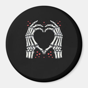 Imán Pareja divertida Día de San Valentín del corazón d