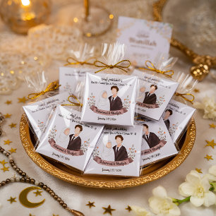 Imán Pareja musulmana Cita Corán Boda islámico Nikah