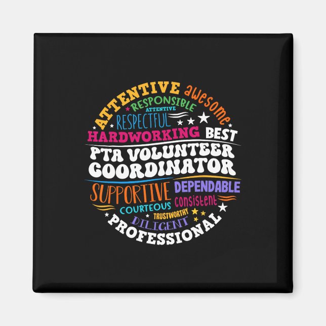 Imán Parents Teacher Ociation Pta Volunteer Coordinator (Frente)